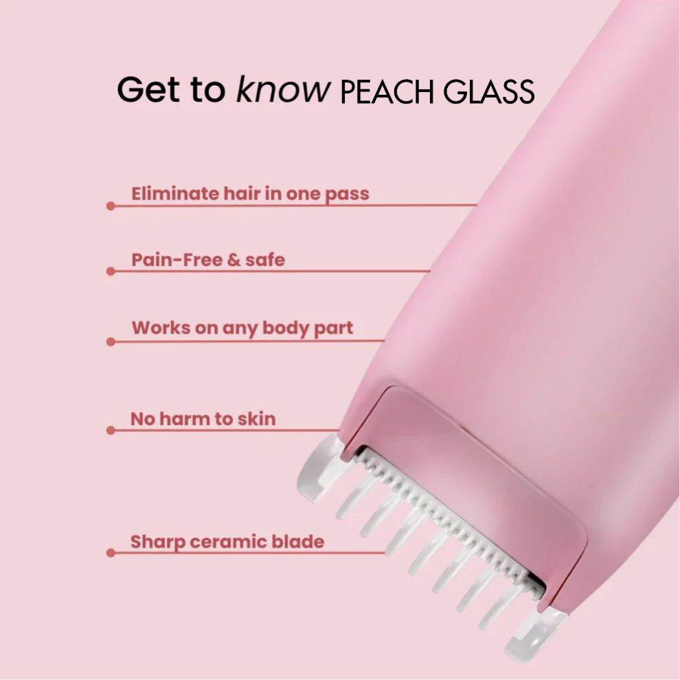 Peachglass Bikini Shaver - Peachglass